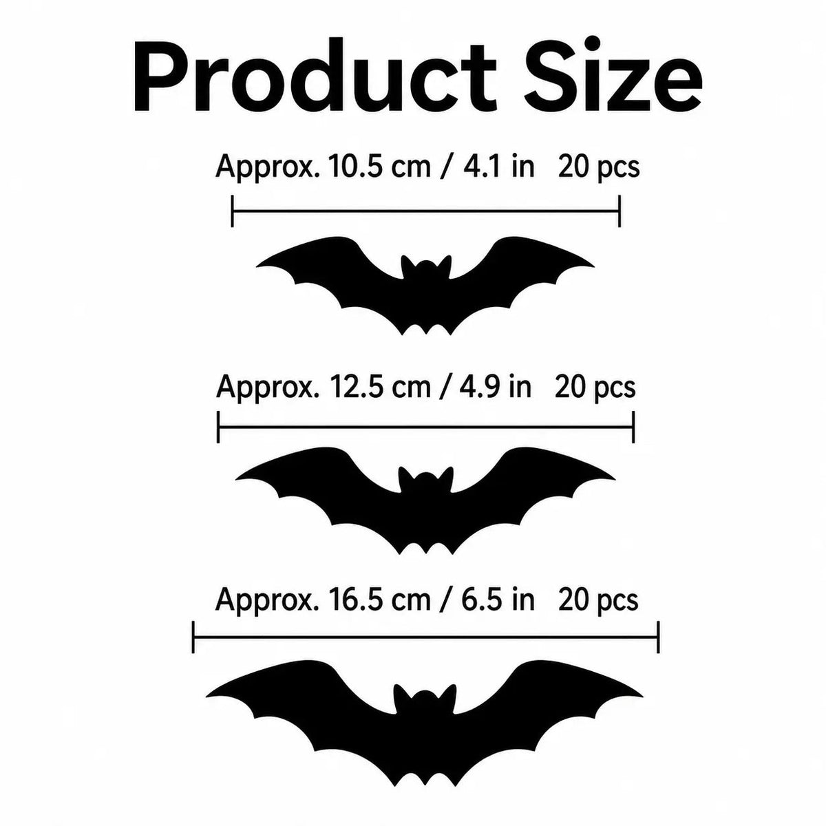 🦇🦇3D Bat Light LED Decorations