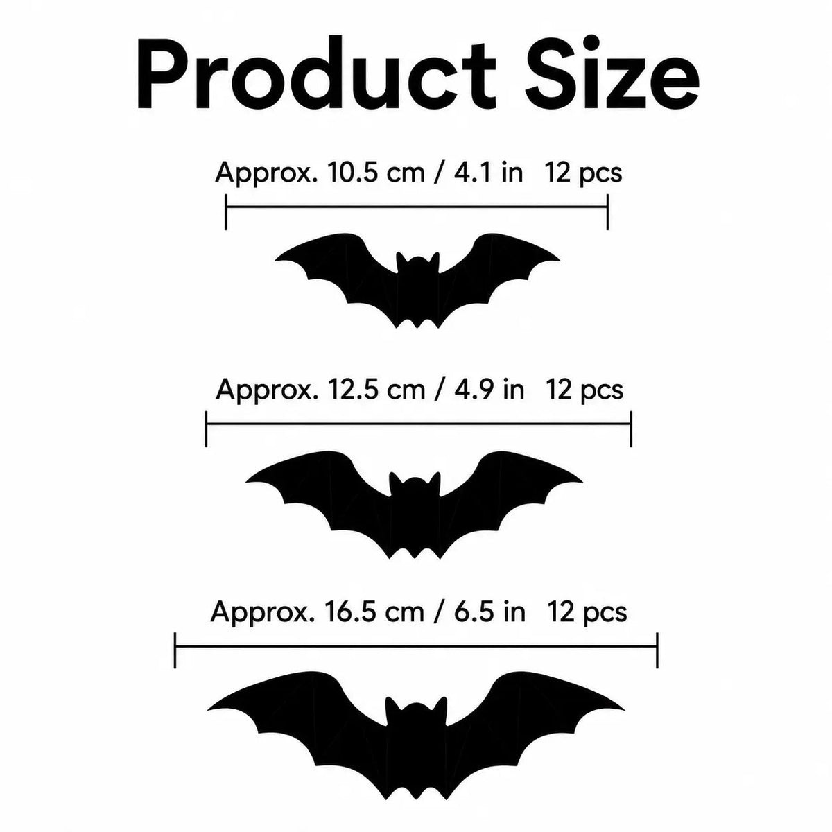 🦇🦇3D Bat Light LED Decorations