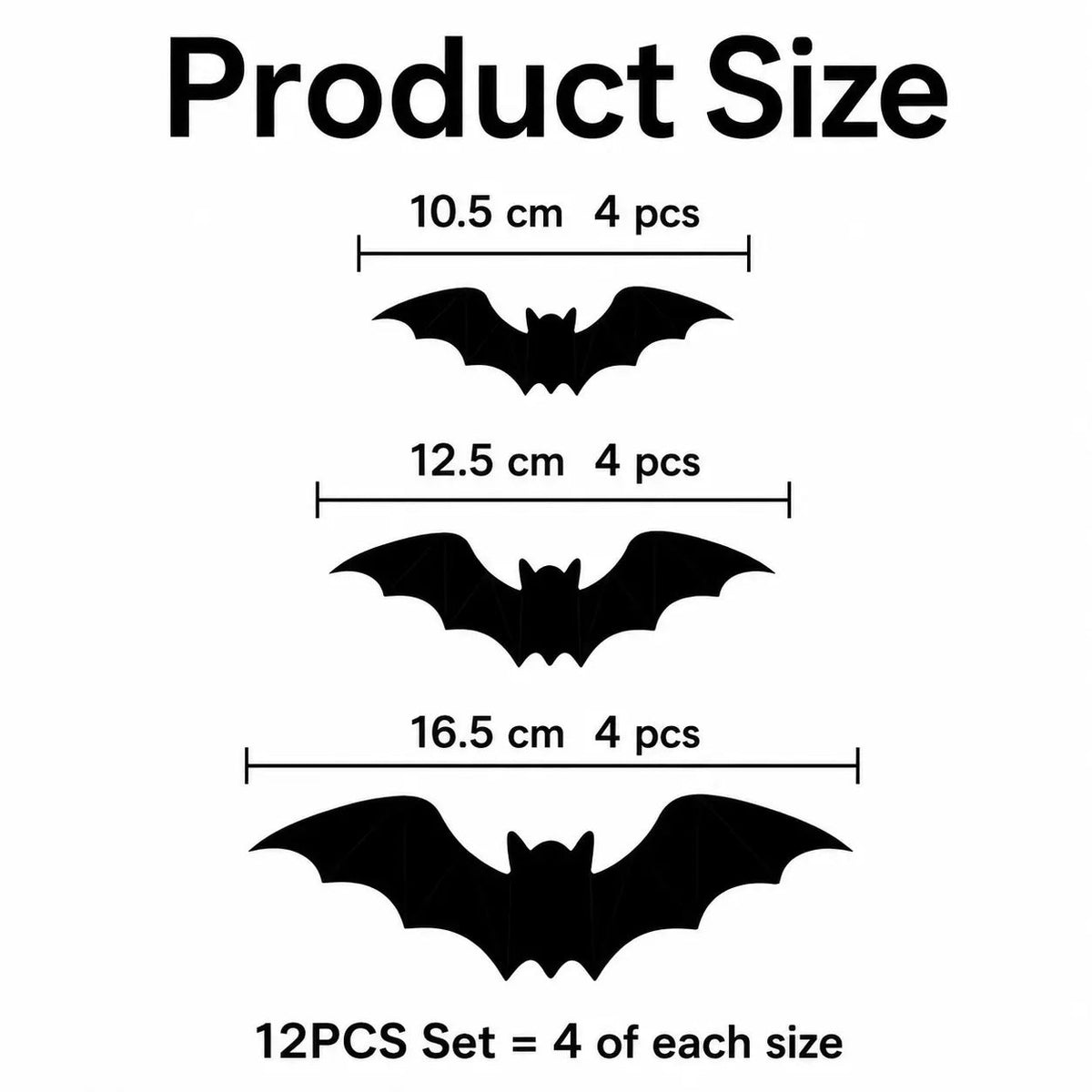 🦇🦇3D Bat Light LED Decorations