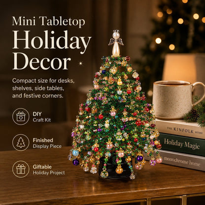 🏆Flash Sale✨DIY Beaded Christmas Tree Kit🎅🎄