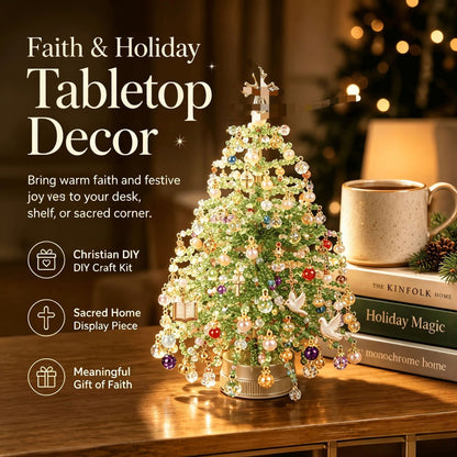 🏆Flash Sale✨DIY Beaded Christmas Tree Kit🎅🎄