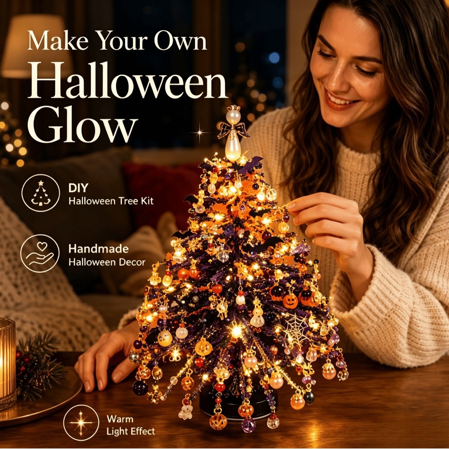 🏆Flash Sale✨DIY Beaded Christmas Tree Kit🎅🎄