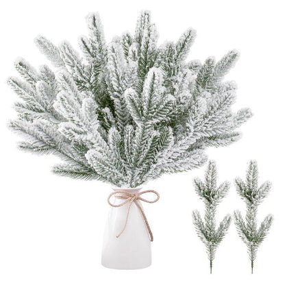 Popular Christmas decorations, Christmas gift making, Christmas snow, pine needles, Christmas snow, red berries, Christmas