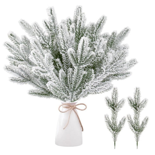 Popular Christmas decorations, Christmas gift making, Christmas snow, pine needles, Christmas snow, red berries, Christmas