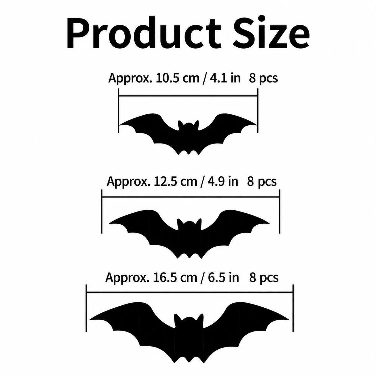🦇🦇3D Bat Light LED Decorations
